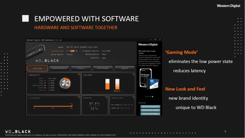 Western Digital Releases SN750 Series NVMe SSDs with Gaming Mode