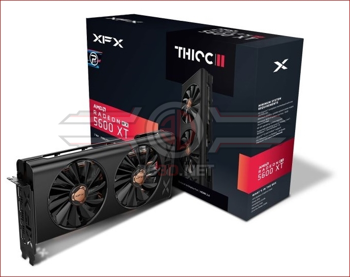 XFX's RX 5600 XT THICC II Pro Pictured - Confirms RX 5600 XT Specs