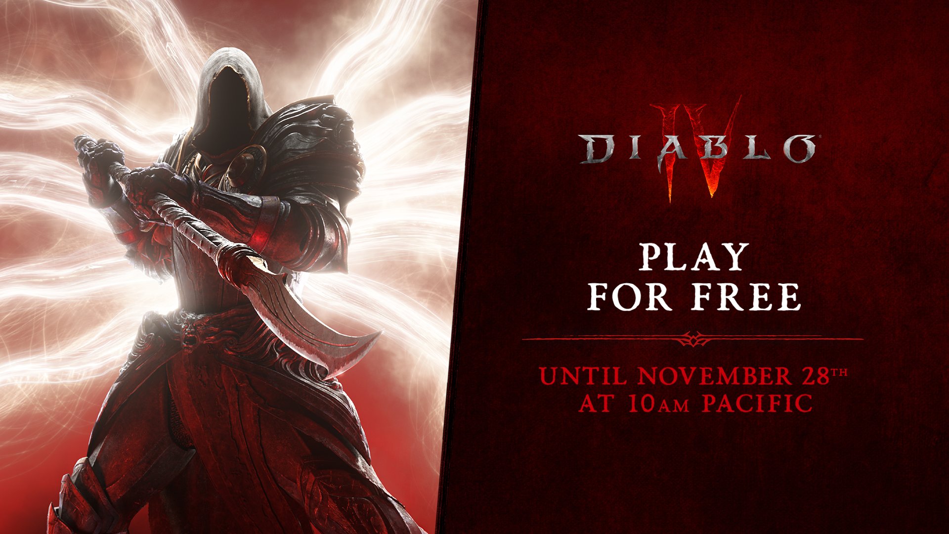 Diablo IV is currently available to play for free on Steam