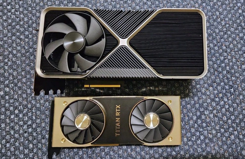 Huge 4-slot RTX 4090 Ti graphics card spotted