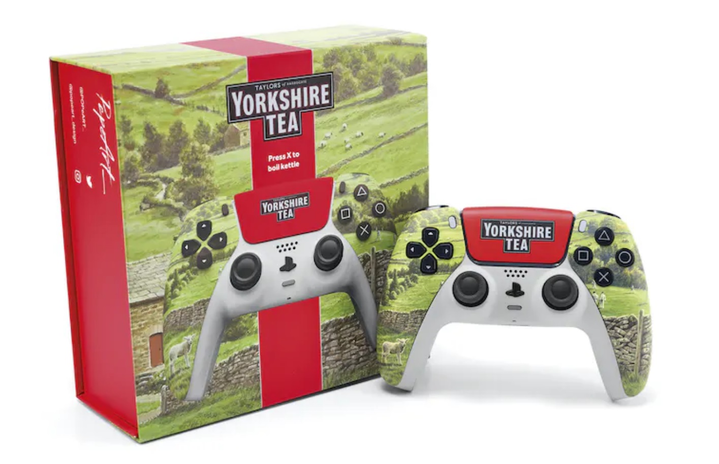 Yorkshire Tea is now selling custom PS5 and Xbox controllers - OC3D