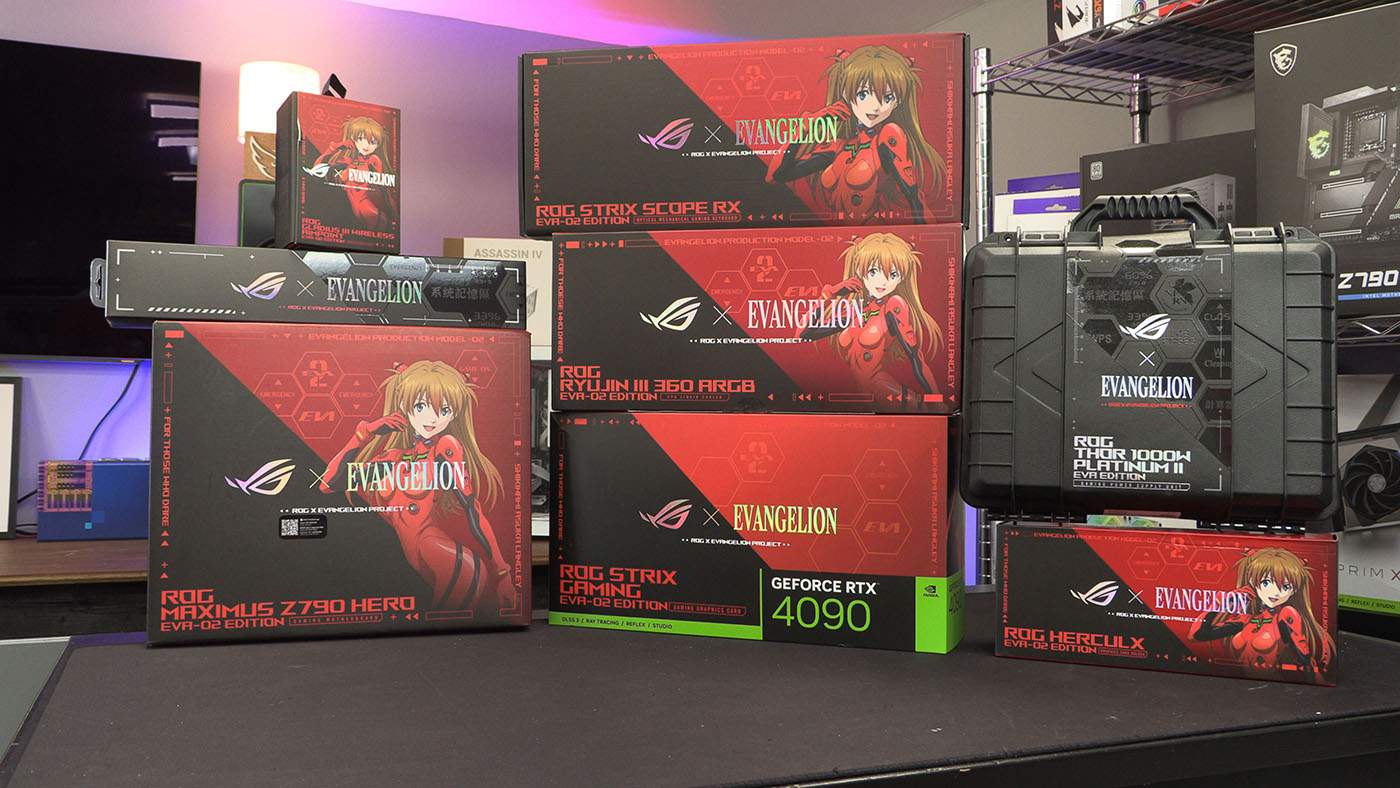 ASUS ROG X Evangelion Project All Items