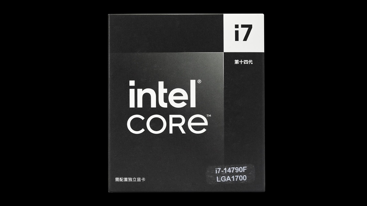 Intel quietly launches their i7 14790F gaming CPU in China