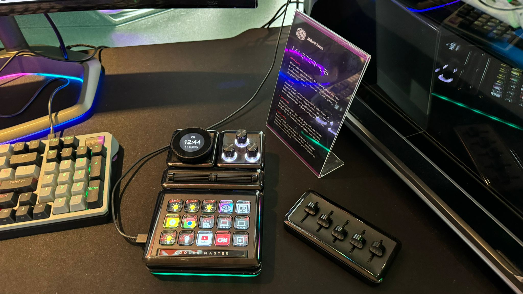Cooler Master's new MasterHub is a supercharged Stream Deck