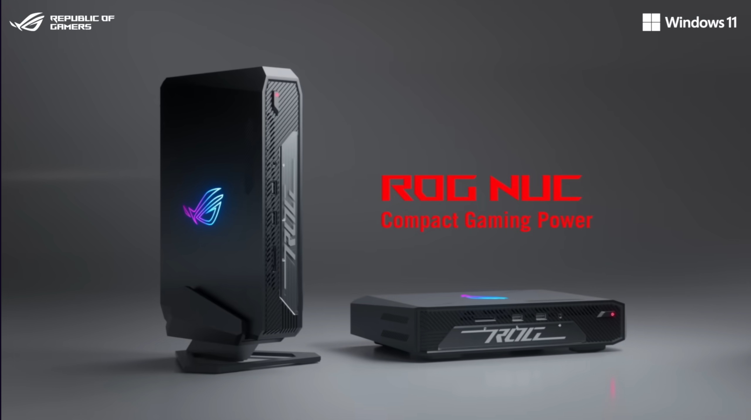 ASUS reveals their first ROG NUC at CES 2024