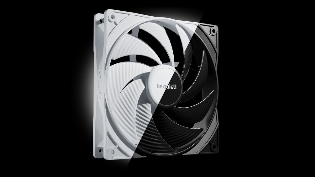 Monochrome glory! be quiet’s Pure Wings 3 fans are now available in white