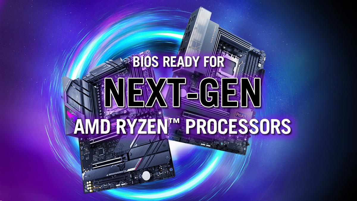 ASUS’ AM5 motherboards ready for AMD’s Next-Gen Ryzen CPUs