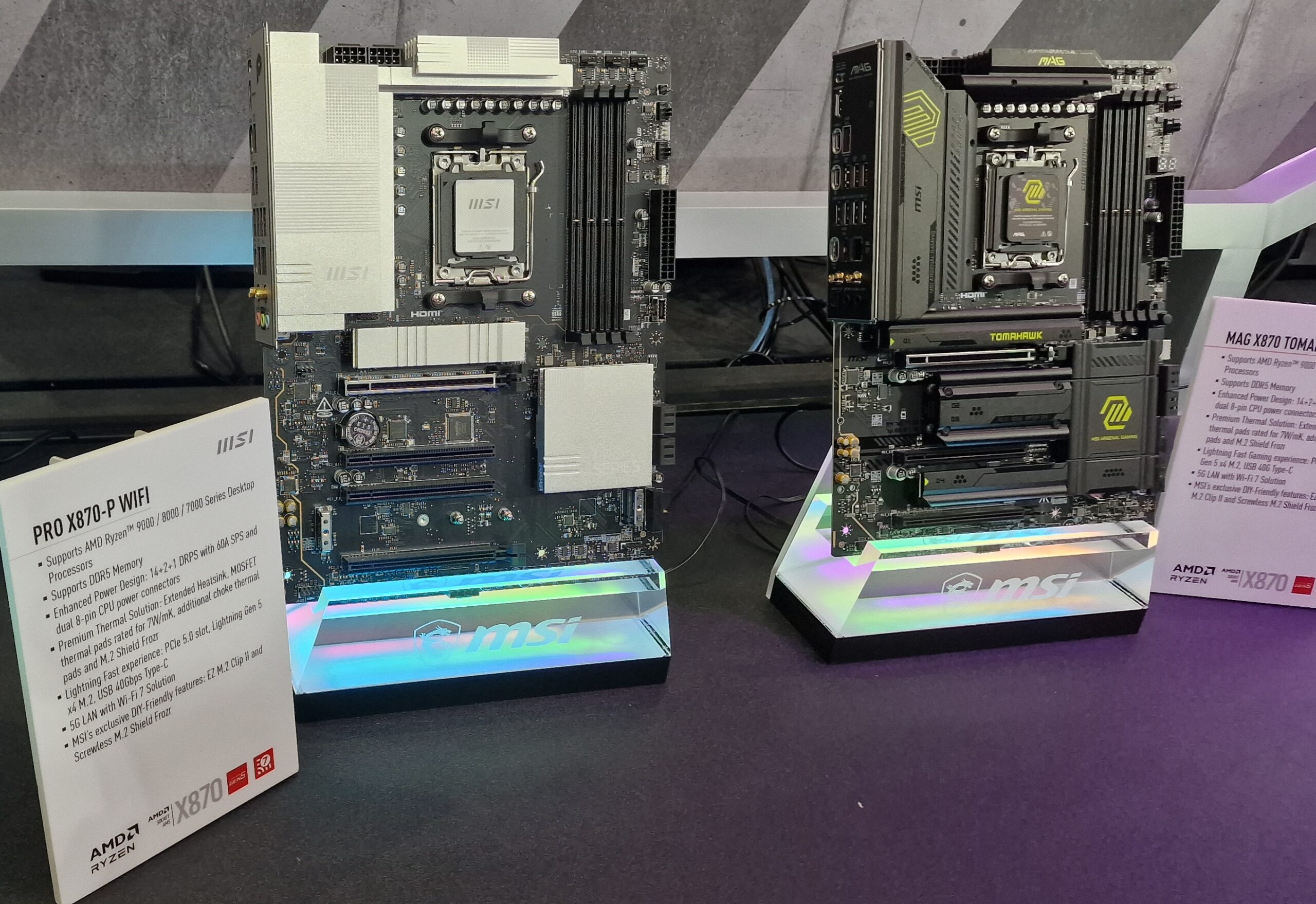 MSI Reveals MAG X870 Tomahawk And Pro X870-P Motherboards - OC3D