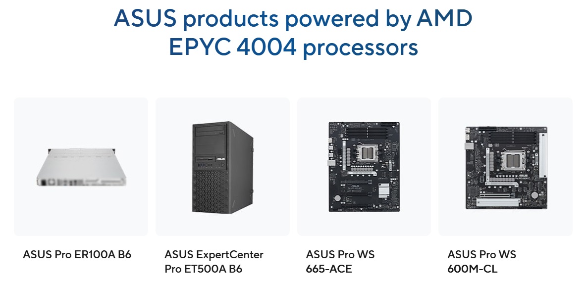 ASUS new server-grade hardware for AMD's EPYC 4004 CPUs - OC3D ASUS new server-grade hardware for AMD's EPYC 4004 CPUs - OC3D