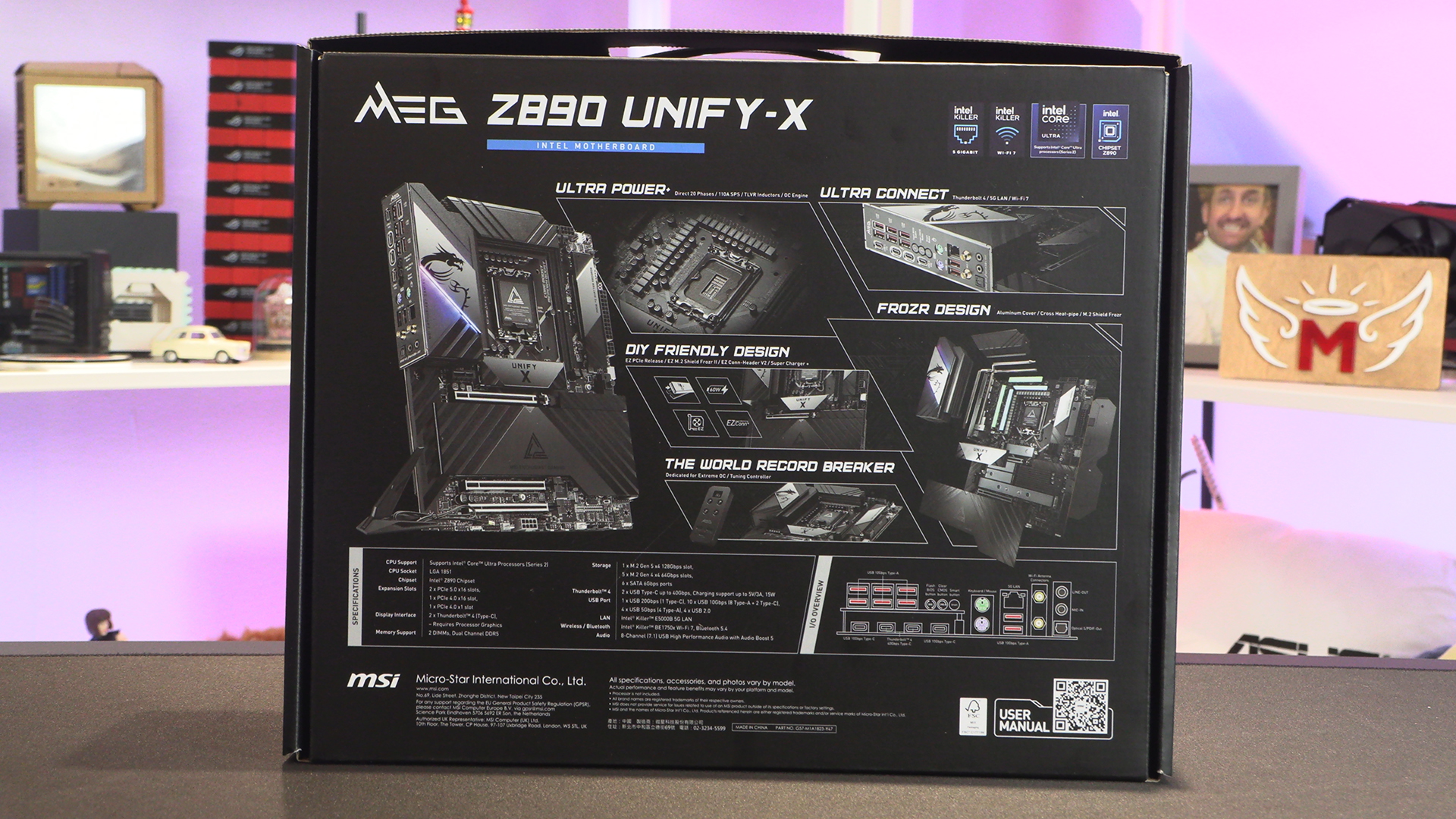 MSI MEG Z890 Unify-X Preview - OC3D