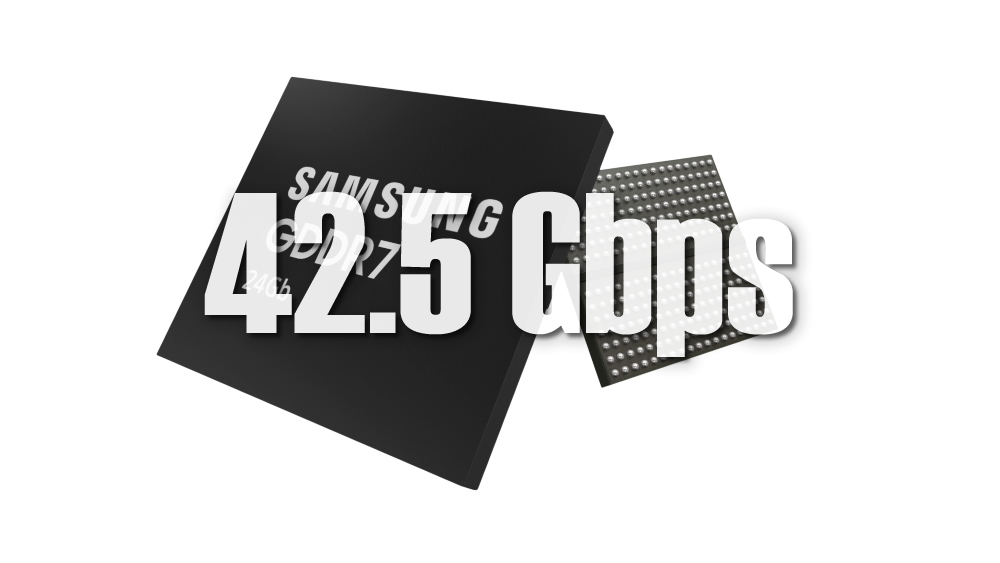 Samsung to reveal crazyfast 42.5 Gbps GDDR7 memory in 2025 OC3D