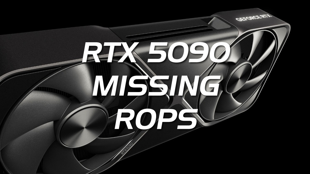 Another RTX 5090 series GPU spotted with missing ROPS