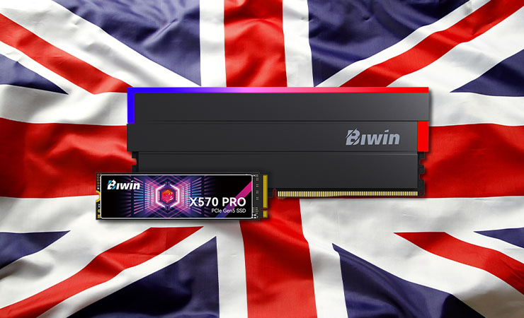 BIWIN enters the UK market with great SSD and DDR5 deals