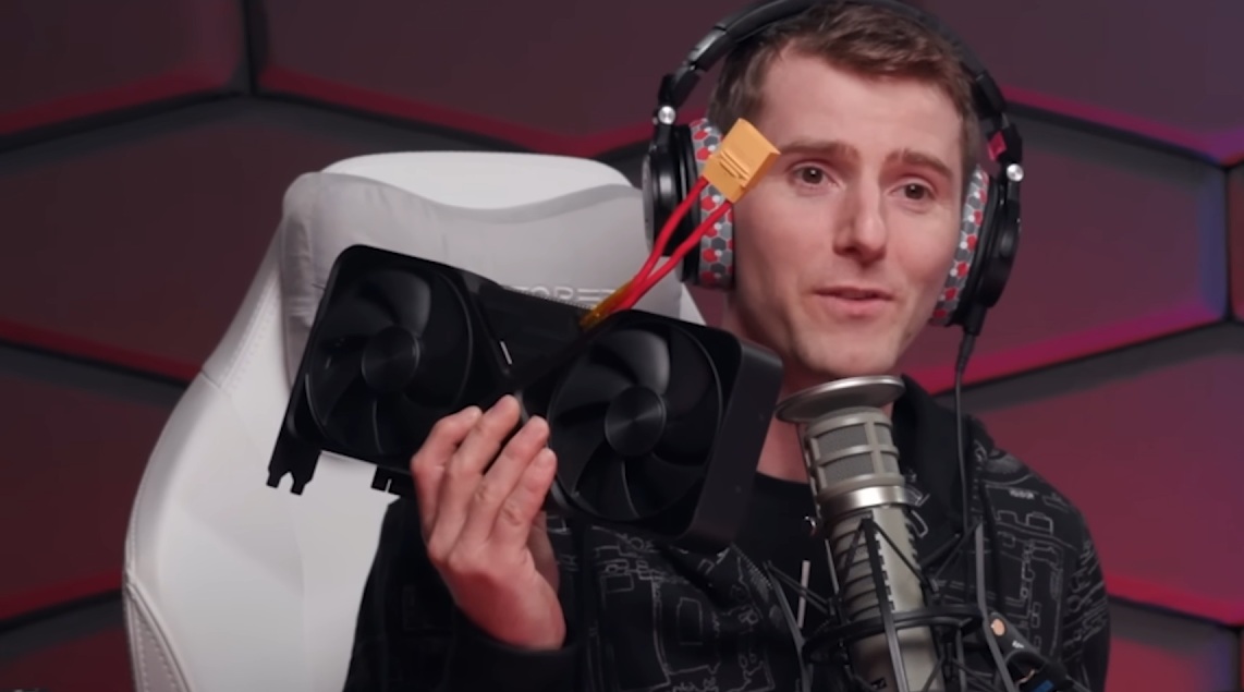 Linus Tech Tips creates RTX 5090 GPU with XT120 power connector