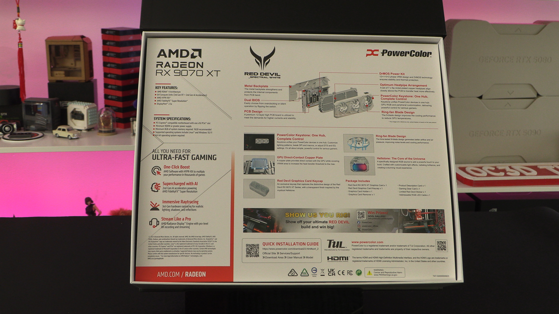 PowerColor Red Devil RX 9070 XT Spectral White Review - OC3D PowerColor Red Devil RX 9070 XT Spectral White Review - OC3D