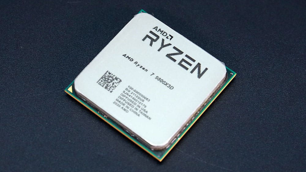 Fake Ryzen 7 9800X3D sold by Amazon Germany