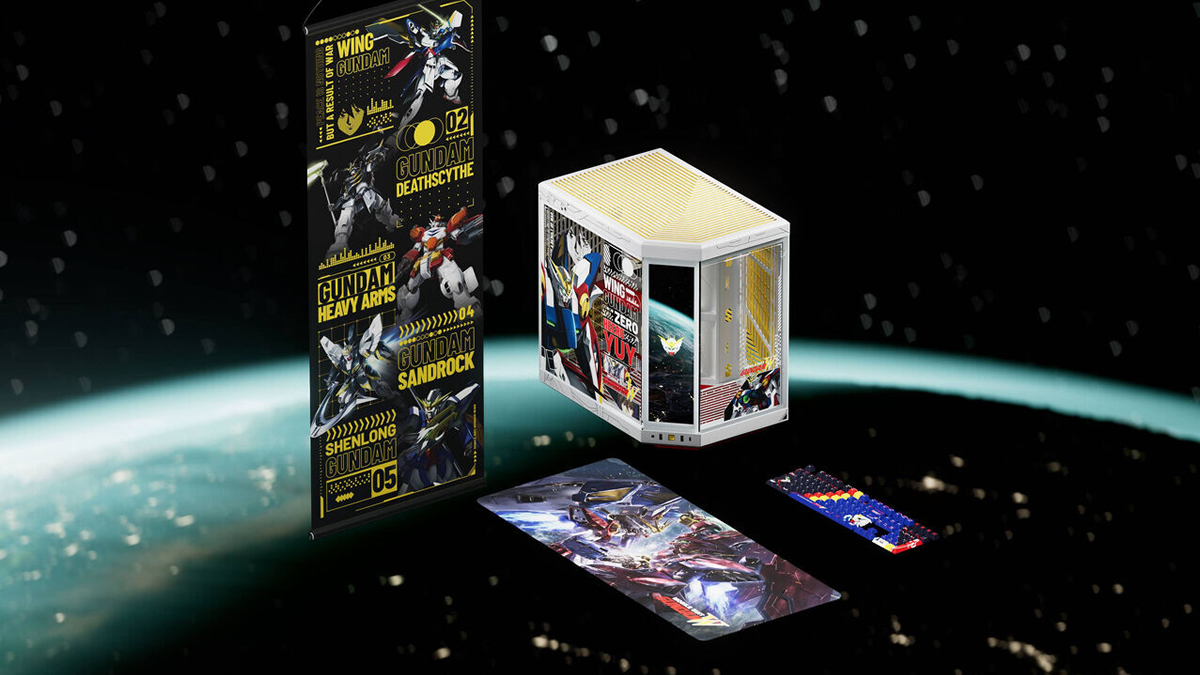 HYTE unveils its Gundam Wing product line with Bandai Namco
