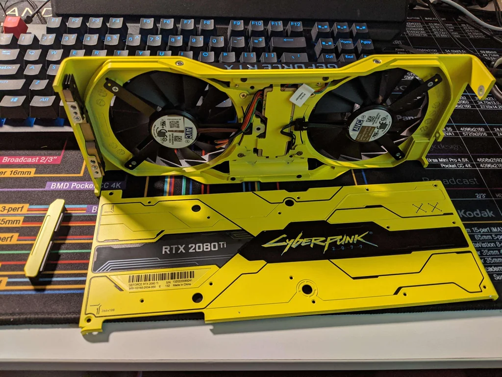 Nvidia RTX 2080 Ti FE Cyberpunk Edition parts appear on eBay – Build your own?