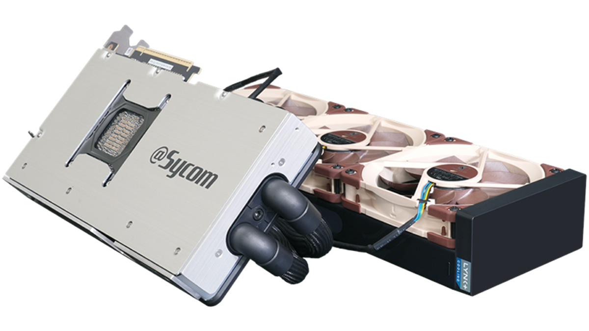 Sycom unveils custom liquid cooled RTX 5090 with Noctua fans - OC3D
