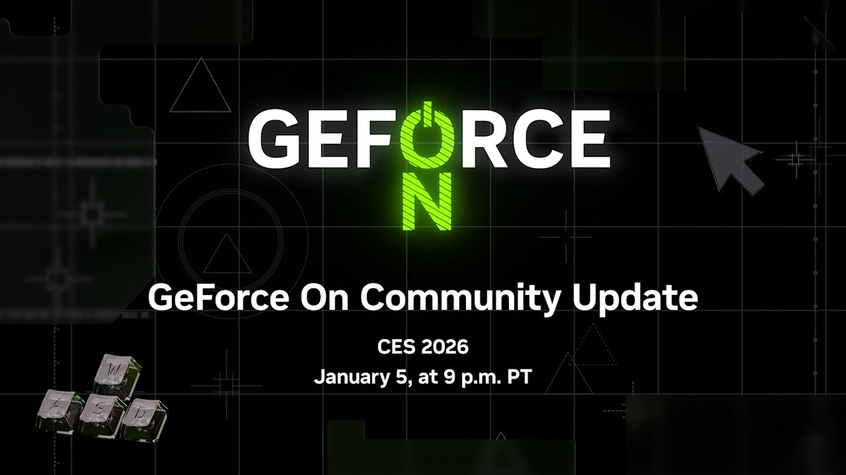 Watch Nvidia’s CES 2026 GeForce On Community Update here