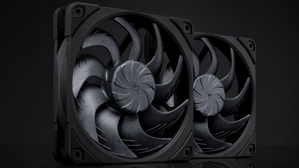 They’re black! Noctua launches their Chromax Black NF-A12x25 G2 fans