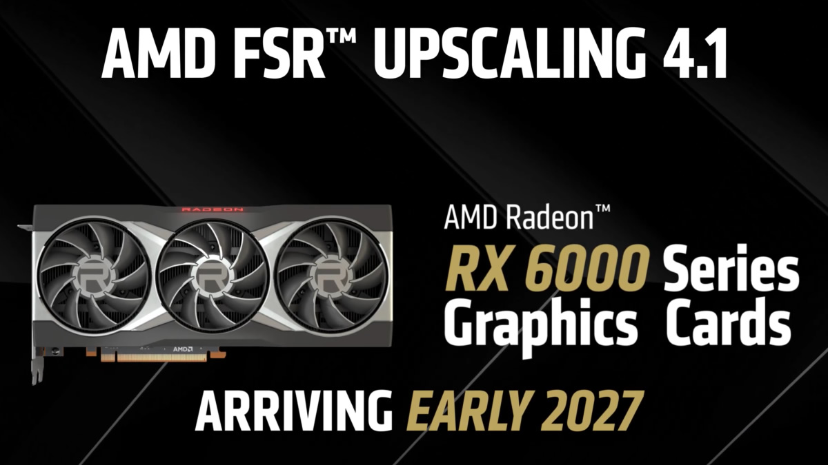 AMD promises FSR 4.1 for RDNA 3 and RDNA 2 graphics cards - OC3D