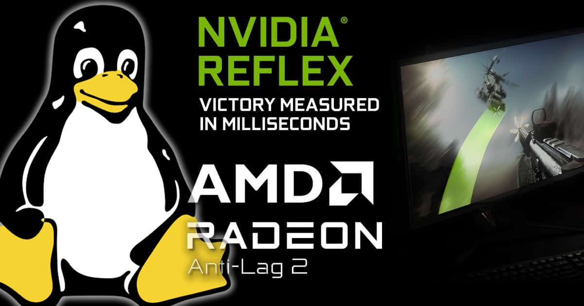 Open-source project enables Nvidia Reflex and AMD Anti-Lag 2 on any GPU under Linux