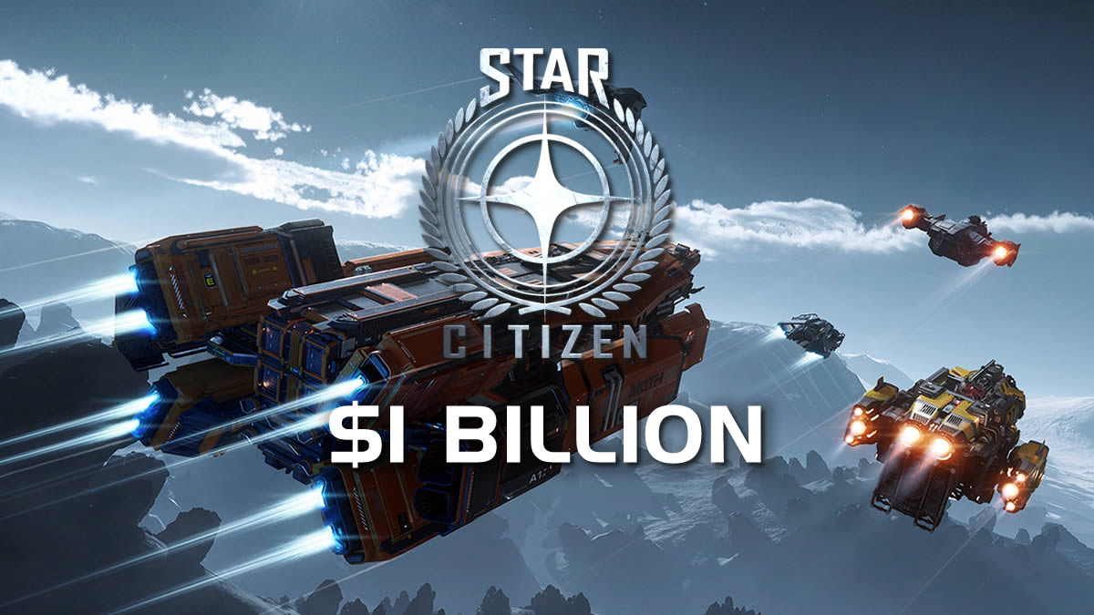 Star Citizen reaches $1 billion in funding over a decade after its reveal