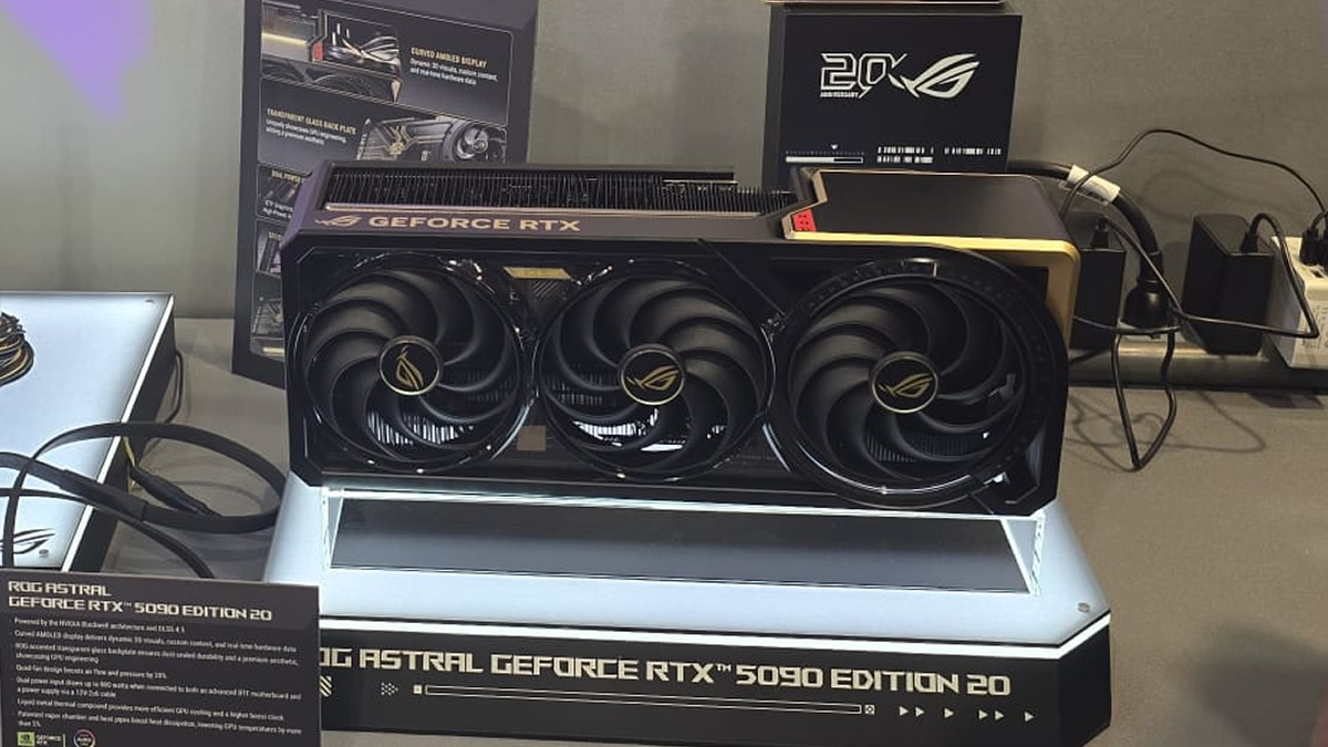 Hands-on with ASUS' ROG Astral RTX 5090 Edition 20 GPU - OC3D