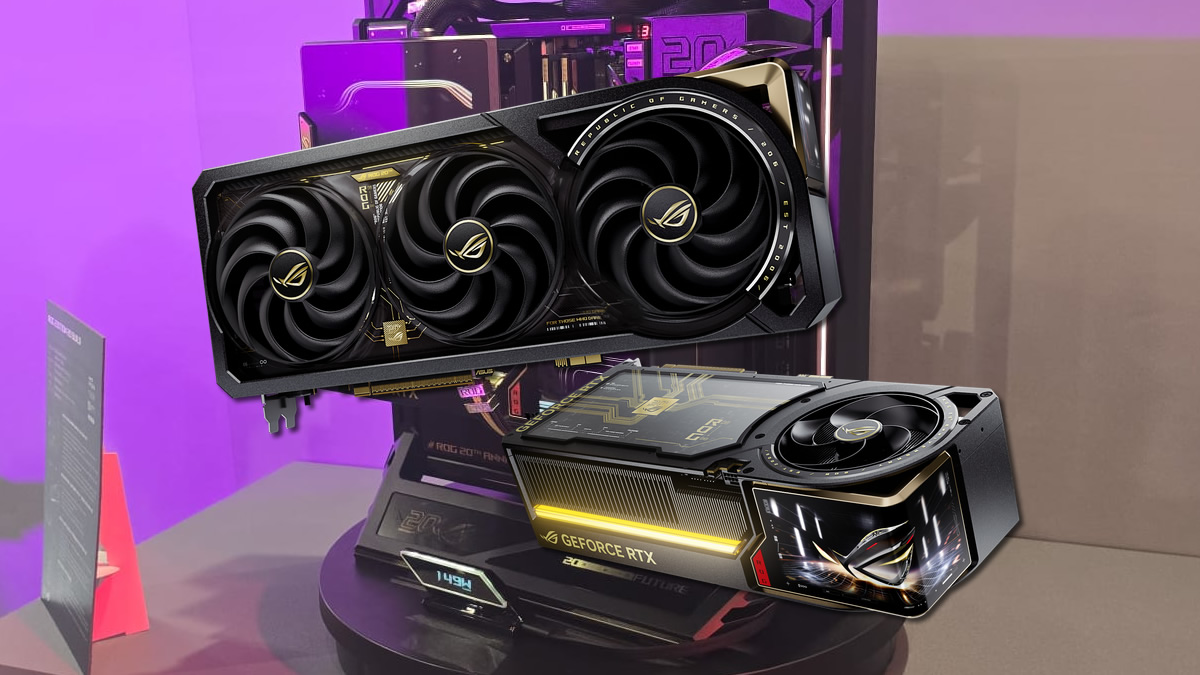 Hands-on with ASUS' 800W ROG Astral GeForce RTX 5090 Edition 20  GPU