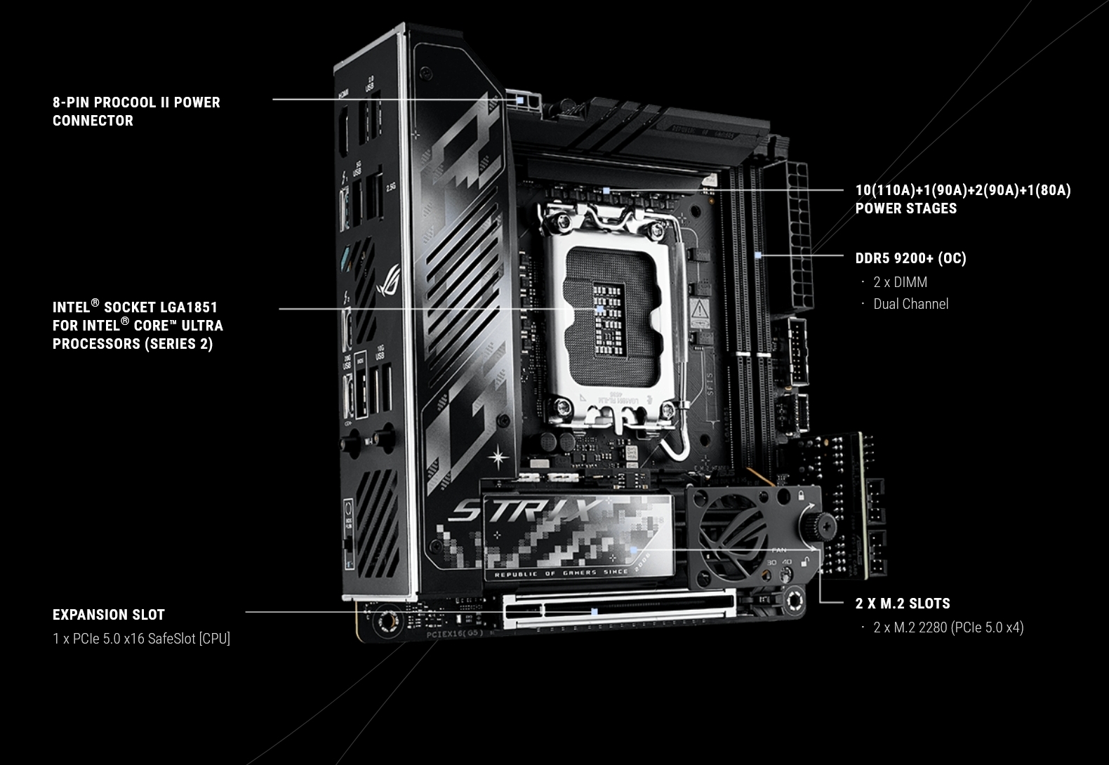 Strix Z890-I Specifications 1
