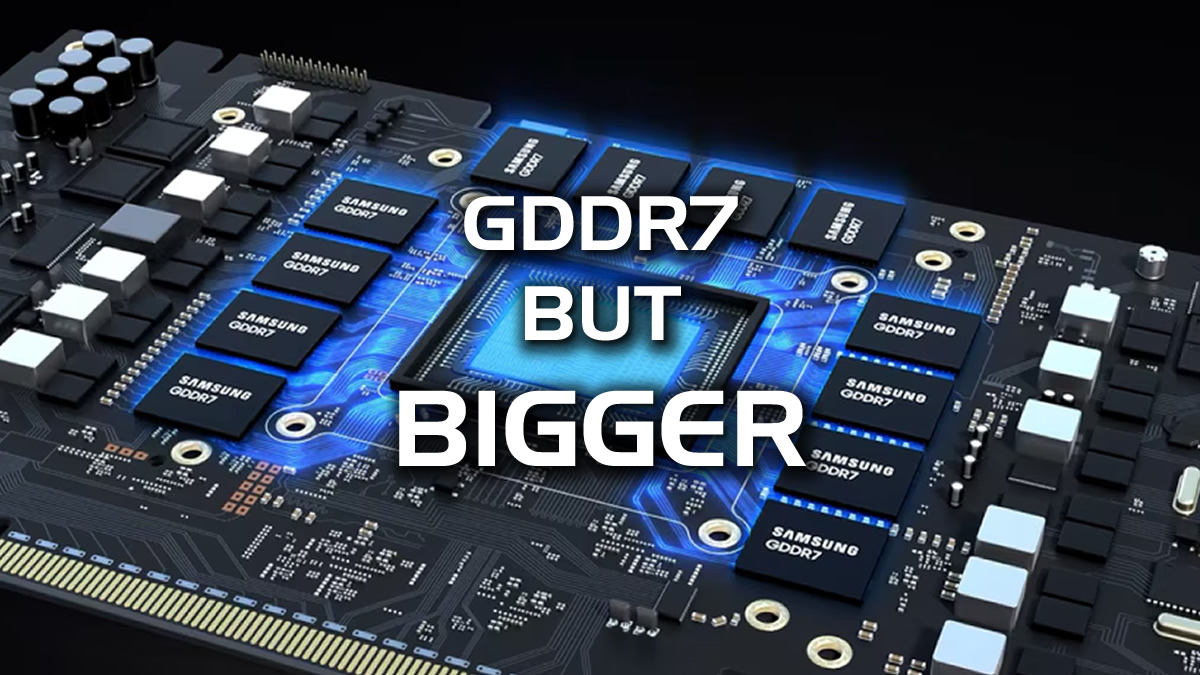 GDDR7: чипы на 4 и 6 ГБ появятся в 2027–2028 годах