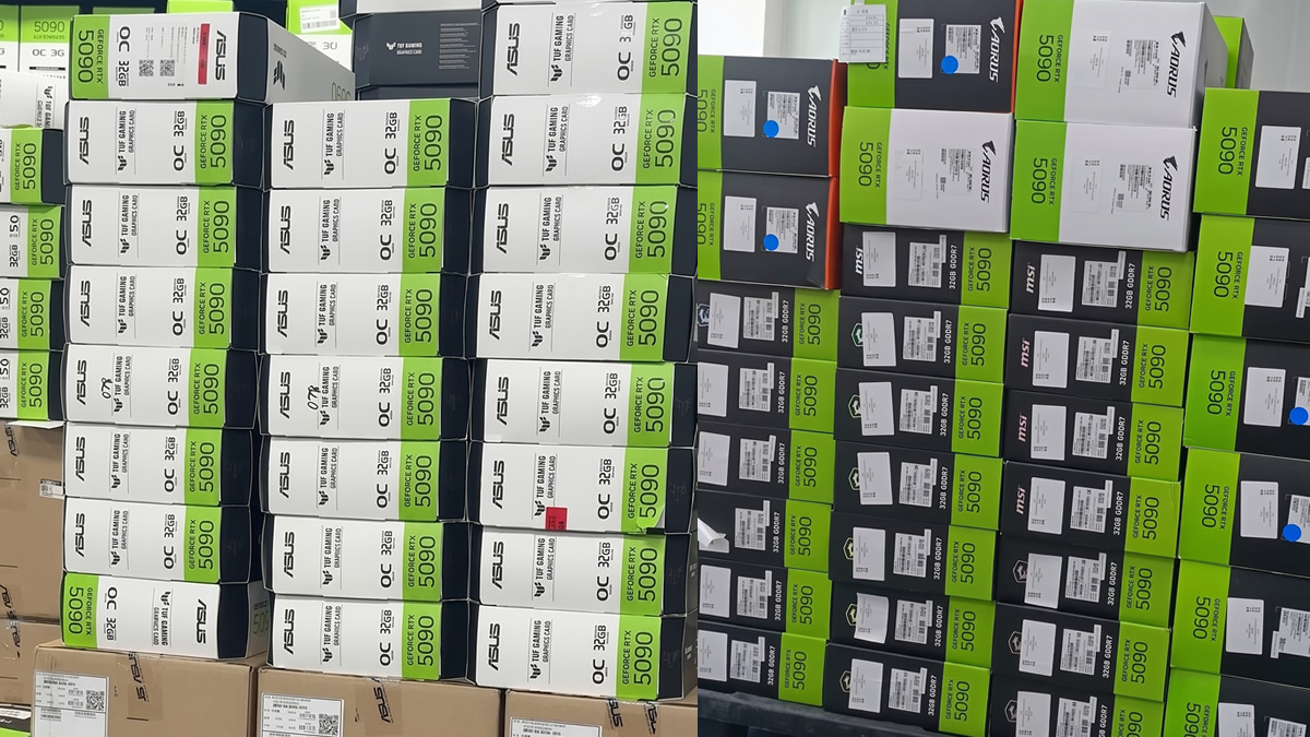 AI Firms Caught Bulk Buying Nvidia RTX 5090 GPUs For AI Servers OC3D