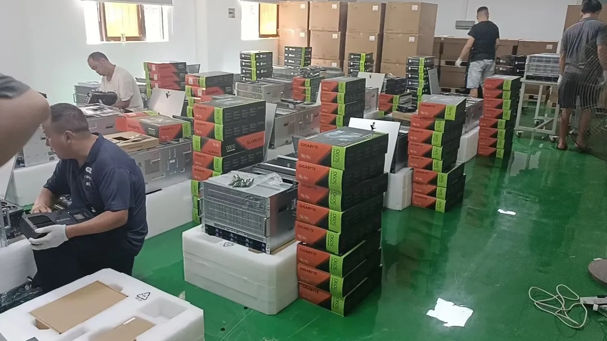 AI Firms Caught Bulk Buying Nvidia RTX 5090 GPUs For AI Servers OC3D